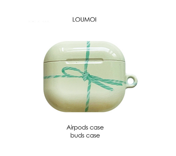 [Loumoi] Present Airpods Case (Mint/ Lemon)