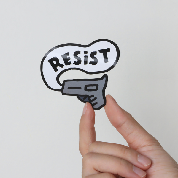 [JOGUMAN STORE] UBHC Resist Big Sticker