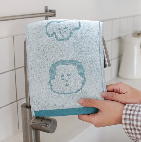 [LITTLE TEMPO] AJASSI Hand Towels Set (2P)