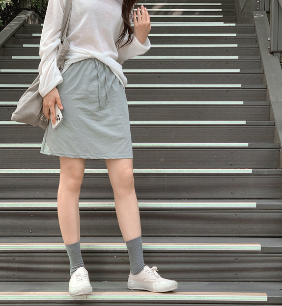 [SLOWAND] # SLOWMADE Everyday Cool Washa Skirt