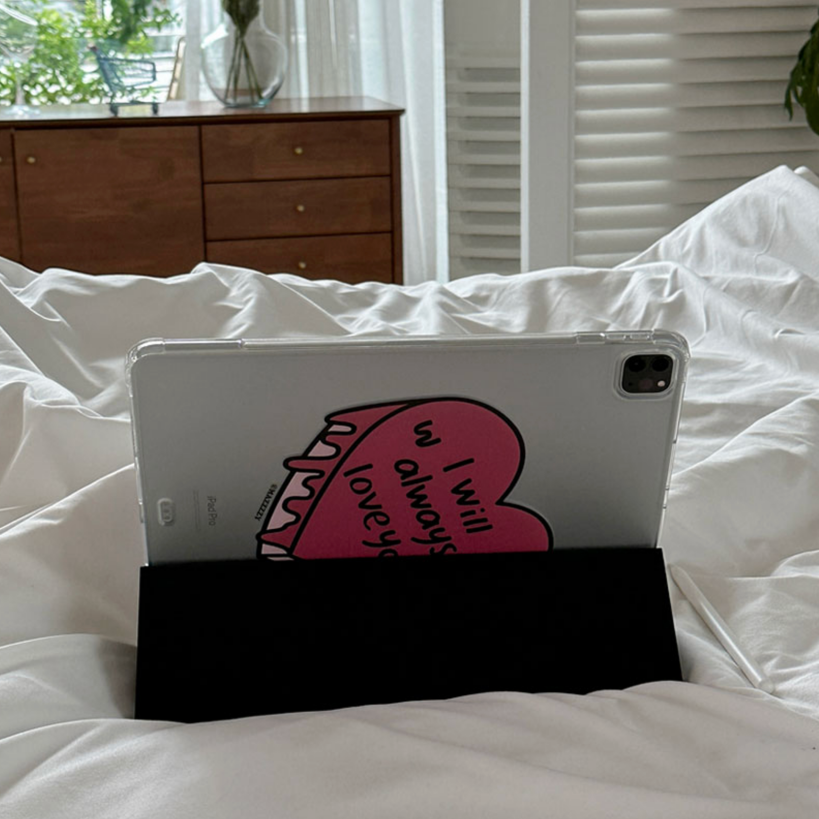 [MAZZZZY] Cake (Black) Ipad Case