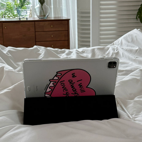 [MAZZZZY] Cake (Black) Ipad Case