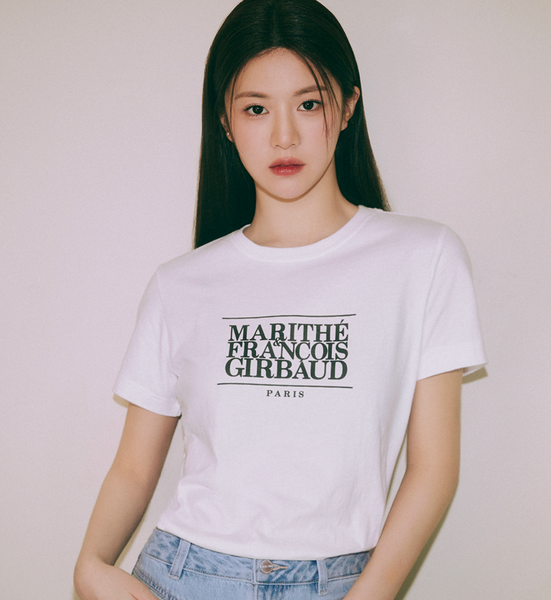 [MARITHÉ FRANÇOIS GIRBAUD] W CLASSIC LOGO TEE (5 colours)