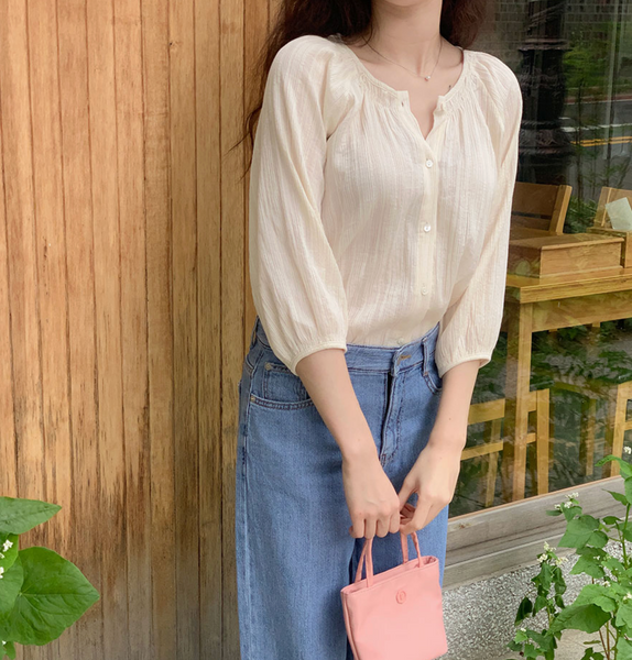 [CHERRYKOKO] [MADE, CRKO] Pastel Blouse