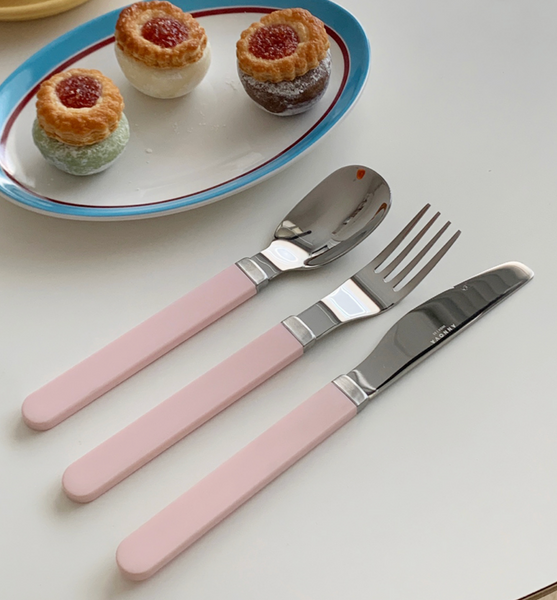 [SINON SHOP] Oreo Pink Cutlery