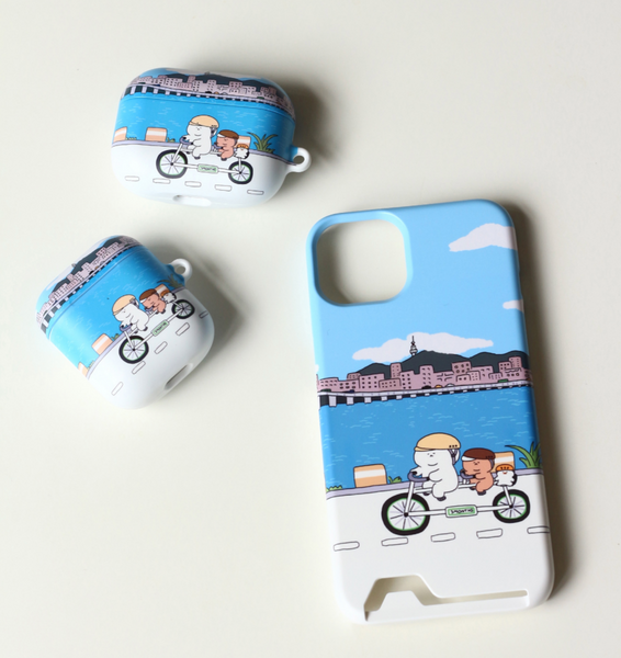 [3MONTHS] Han River Bicycle Card Case