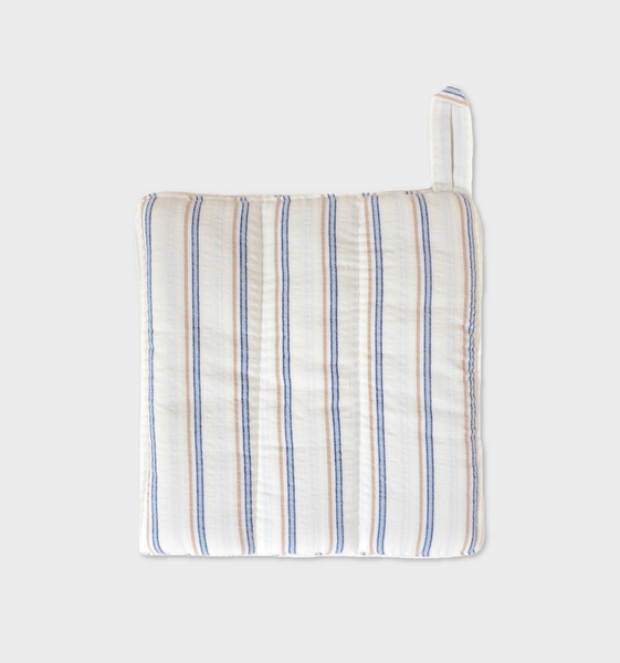 [unfold] Stripe Pot Holder (Blue)