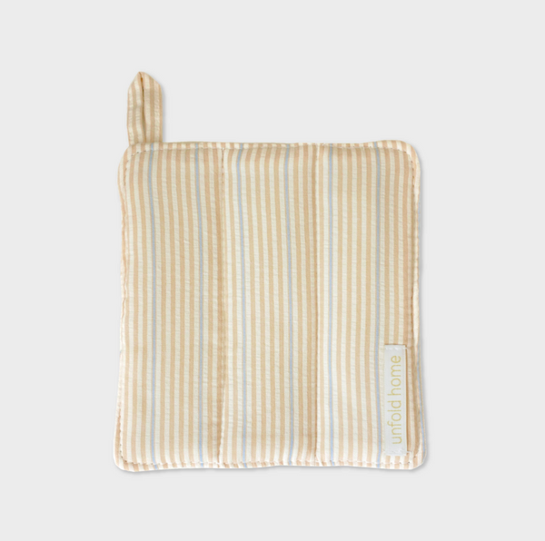 [unfold] Stripe Pot Holder (Beige)