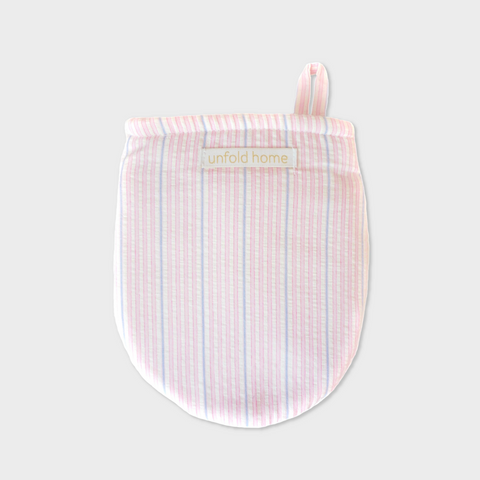 [unfold] Stripe Oven Mitt (Pink)