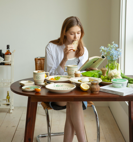 [momur] [weekend 6] Mug & City Bowl Set (Butter)