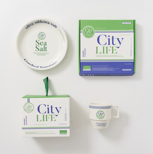 [momur] [weekend 6] Mug & City Bowl Set (Ivory)