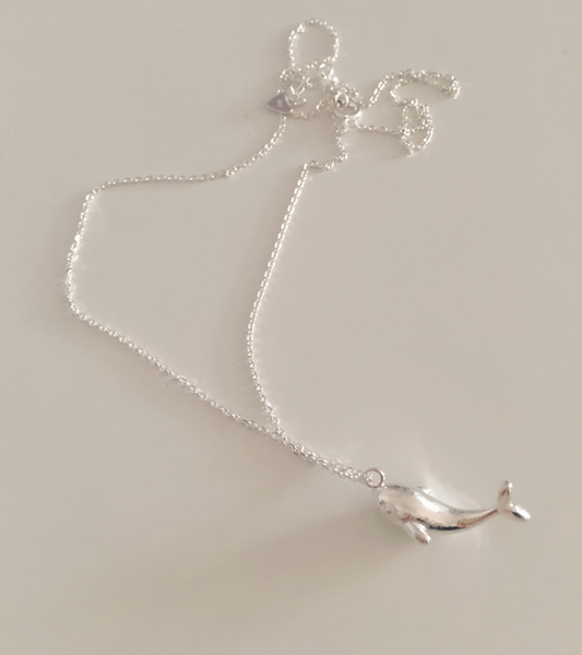 [moat] Dolphin Necklace (silver925)