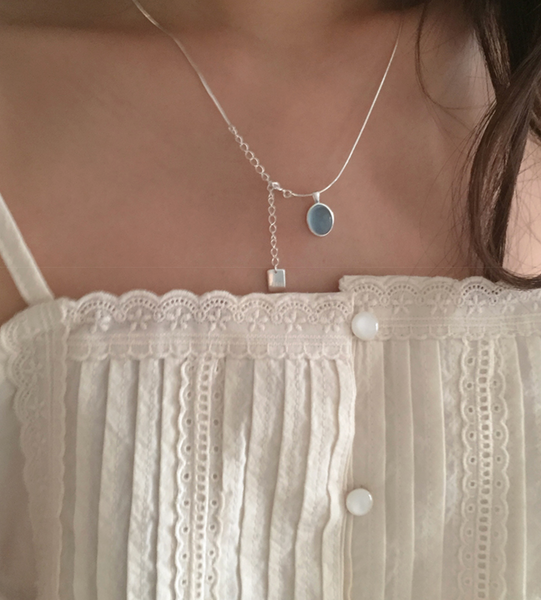 [moat] Marine Necklace (silver925)