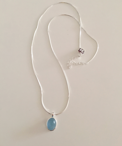 [moat] Marine Necklace (silver925)