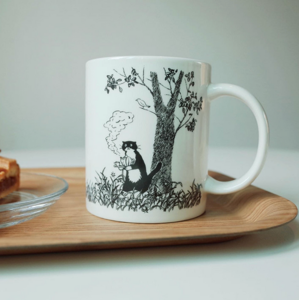 [HUGINN AND MUNINN] Tea Time Mug 350ml