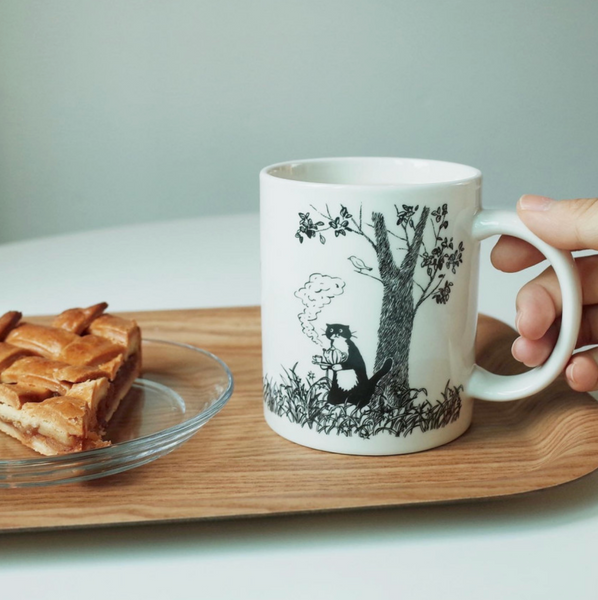 [HUGINN AND MUNINN] Tea Time Mug 350ml