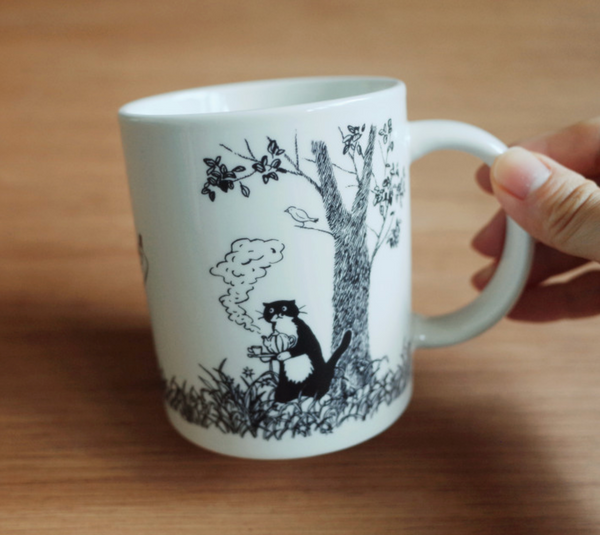 [HUGINN AND MUNINN] Tea Time Mug 350ml