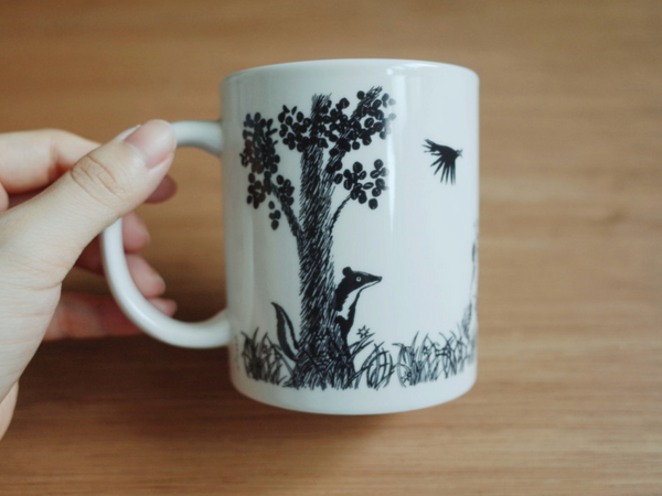 [HUGINN AND MUNINN] Tea Time Mug 350ml