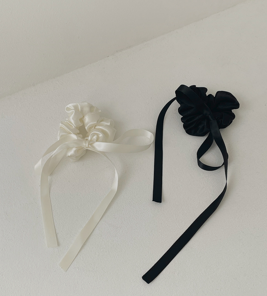 [SLOWAND] Marry Ribbon Scrunchy