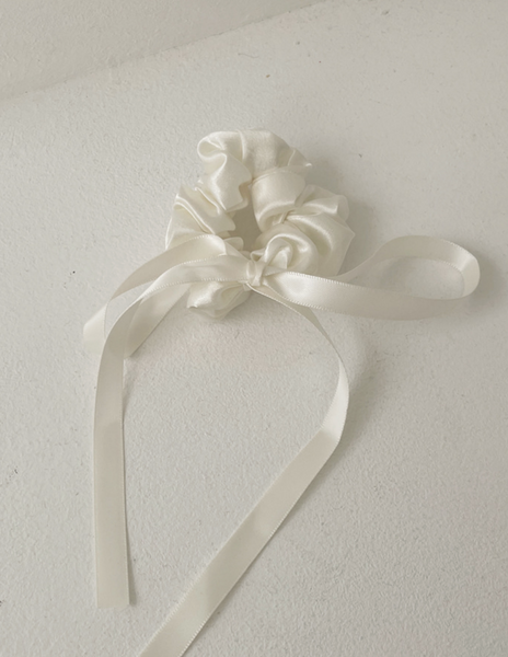 [SLOWAND] Marry Ribbon Scrunchy