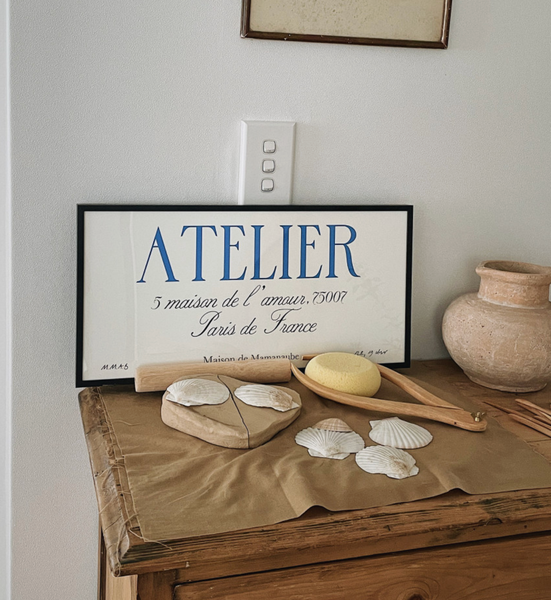 [MAMANAUBE] Atelier Vintage Poster