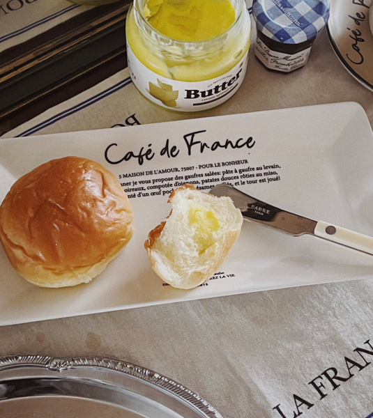 [MAMANAUBE] Cafe de France Square Plate