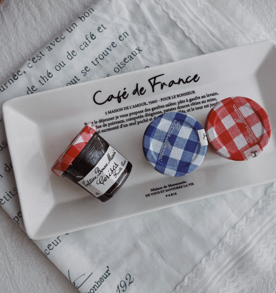 [MAMANAUBE] Cafe de France Square Plate