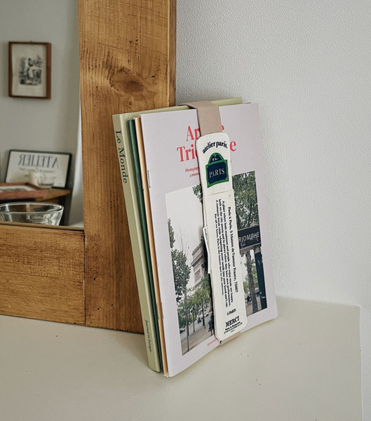 [MAMANAUBE] ATLEIER PARIS ATLIER Paris Lettering Bookmark