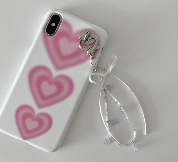 [page seasoning] Heart Candy Keyring