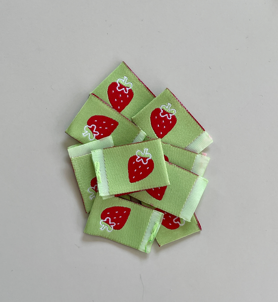 [La*Bel LAND] Strawberry Label - Green (4ea)