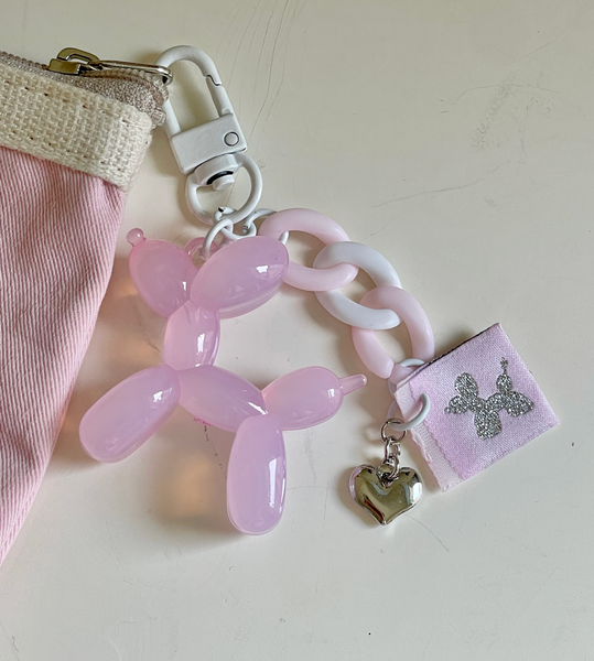 [La*Bel LAND] [ORDER MADE] Twinky Keyring (Pink)