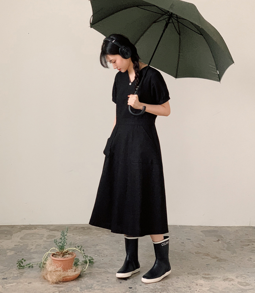 [SLOWAND] # SLOWMADE Daily Summer Linen Dress