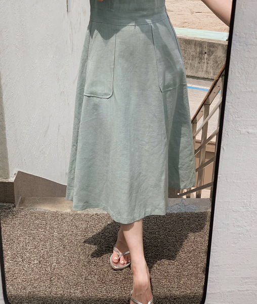 [SLOWAND] # SLOWMADE Daily Summer Linen Dress