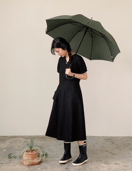 [SLOWAND] # SLOWMADE Daily Summer Linen Dress