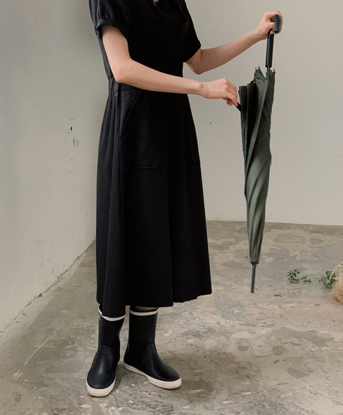 [SLOWAND] # SLOWMADE Daily Summer Linen Dress