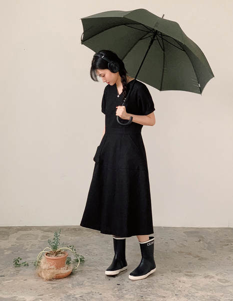 [SLOWAND] # SLOWMADE Daily Summer Linen Dress