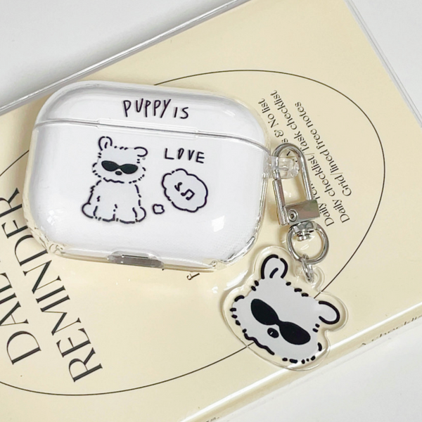 [monani studio] Puppy is Love Airpods Case