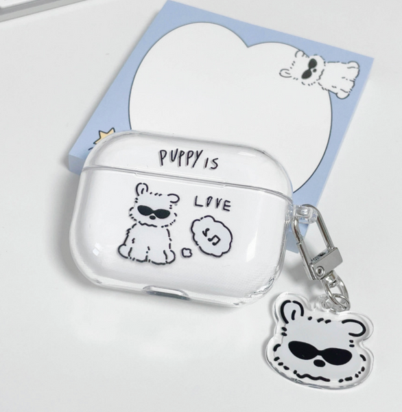 [monani studio] Puppy is Love Airpods Case