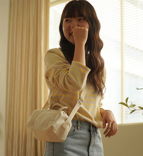 [luff] Duffle Bag (Mini Ivory)