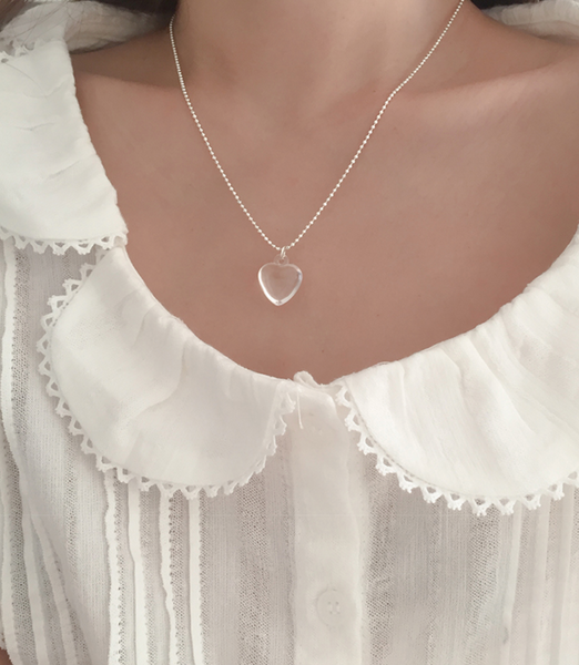 [moat] Pure LUV Necklace (silver925)