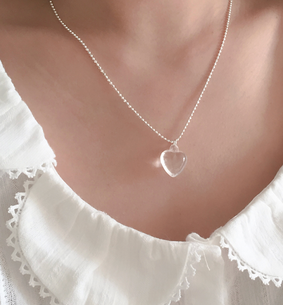 [moat] Pure LUV Necklace (silver925)