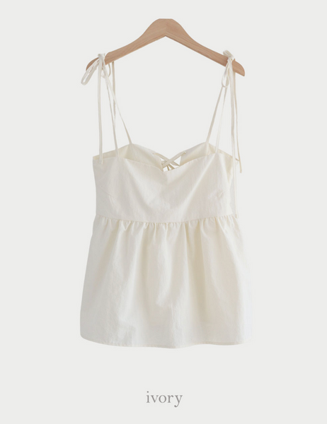 [WITHBLOOM] Gelato Nylon Eyelet Bustier