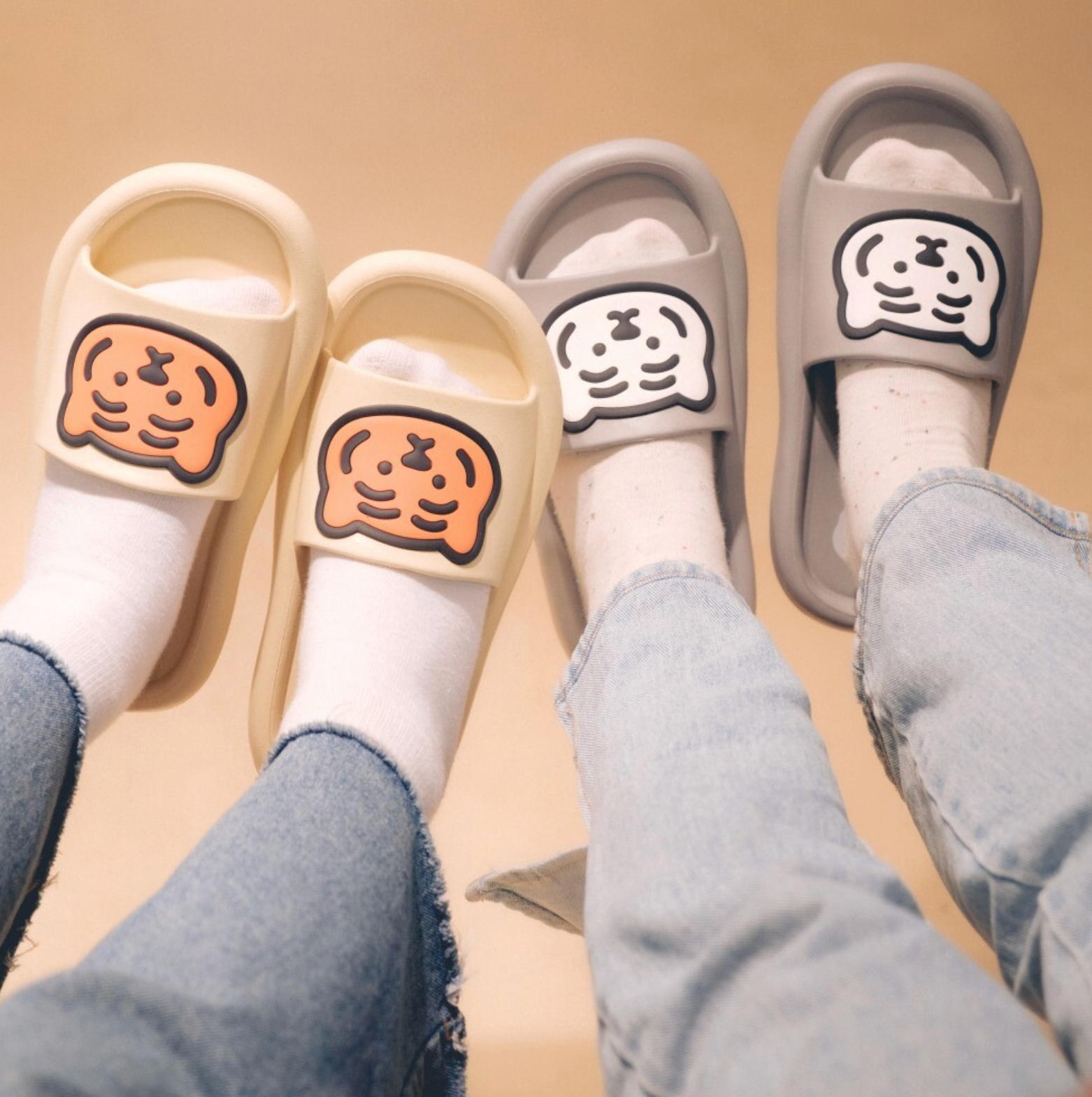 [MUZIK TIGER] Muziktiger Tube Slippers (Tiger)