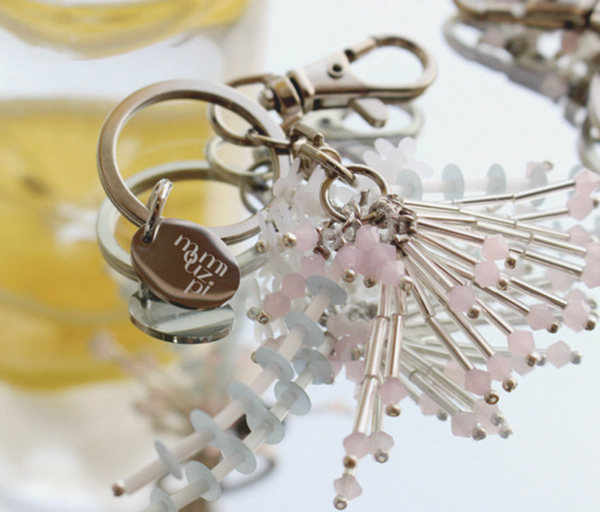 [moumm.zip:] Blossom Cherry Keyring