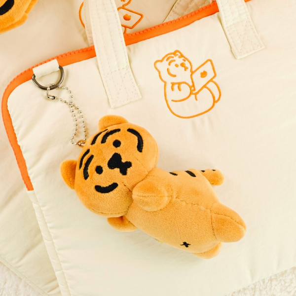 [MUZIK TIGER] Seating Tiger Laptop iPad Strap Pouch (Ivory)