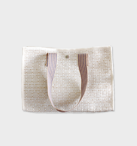 [unfold] Woven Shopper Bag (Ivory)