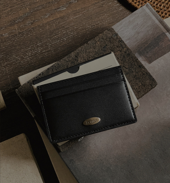 [SLOWAND] # LENTO Minimal Card Wallet (Cowhide)