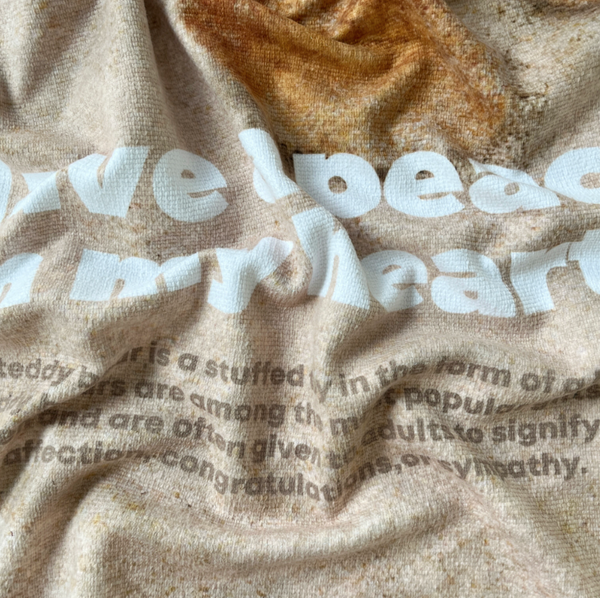 [THENINEMALL] Sand Gummy Inner Piece Beach Towel