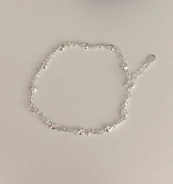 [moat] Rose Bracelet (silver925)