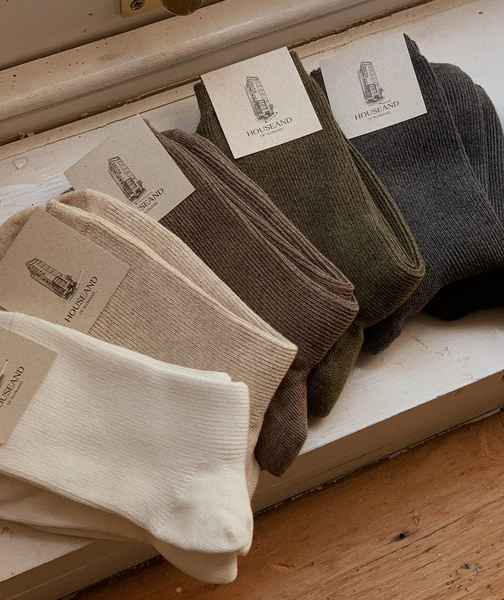 [SLOWAND] # SLOWMADE House Slowand Daily Socks